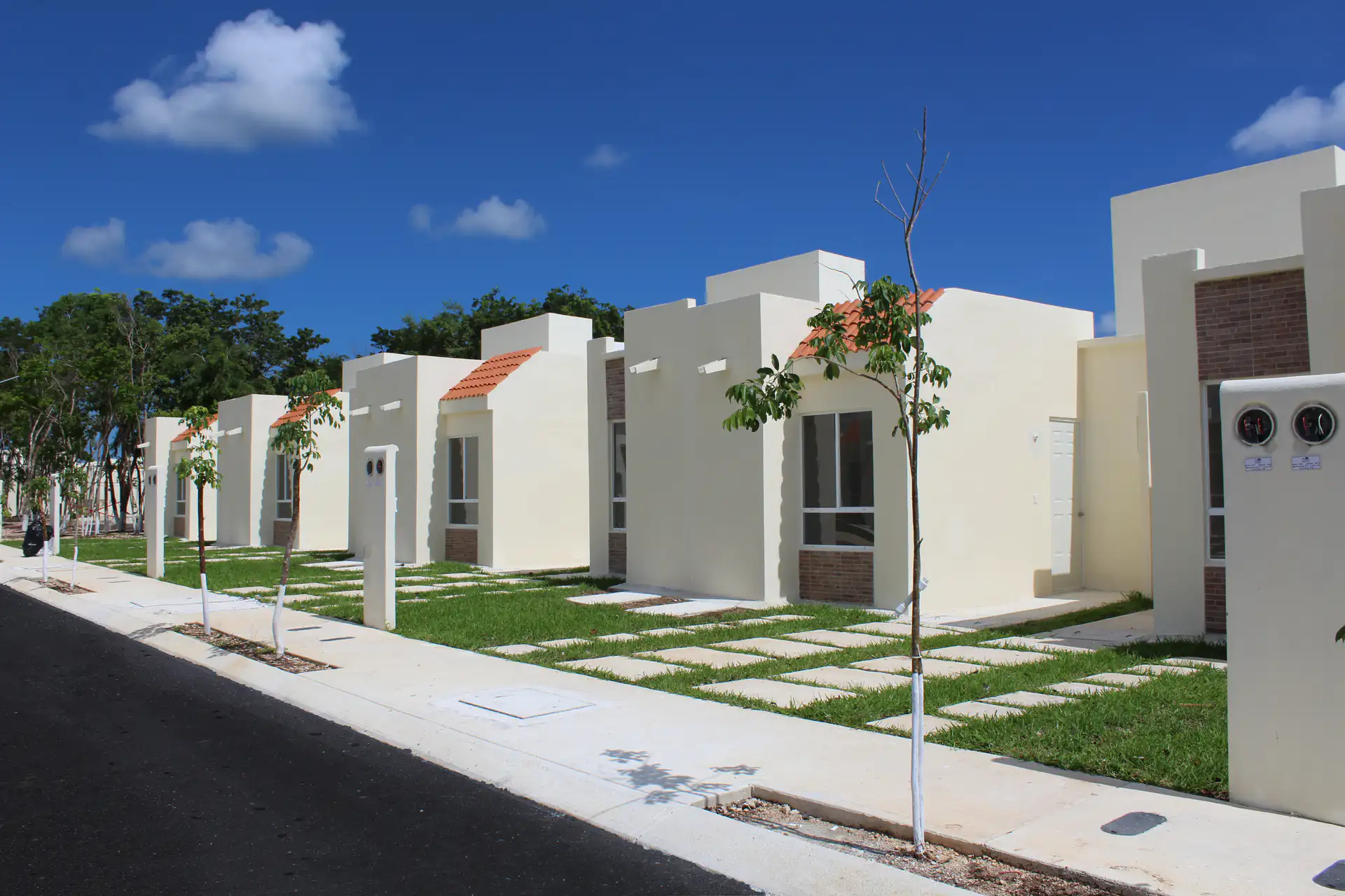 Vista panorámica de Aldea Tulum - desarrollo residencial en el paraíso